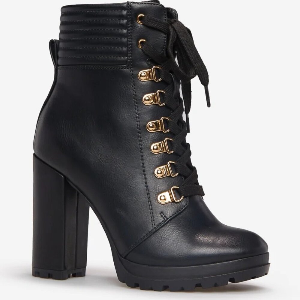 Shandee Lace-Up Bootie